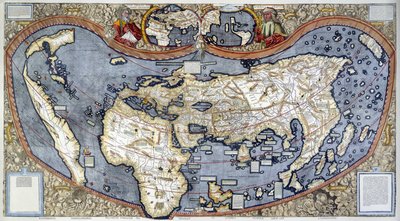 Mapa del mundo de Martin Waldseemuller
