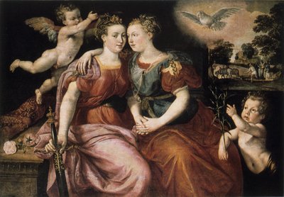 Paz y Justicia, siglo XVI de Maarten de Vos