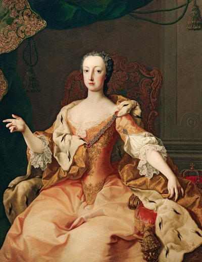 Archiduquesa María Cristina de Martin van Meytens d. J.