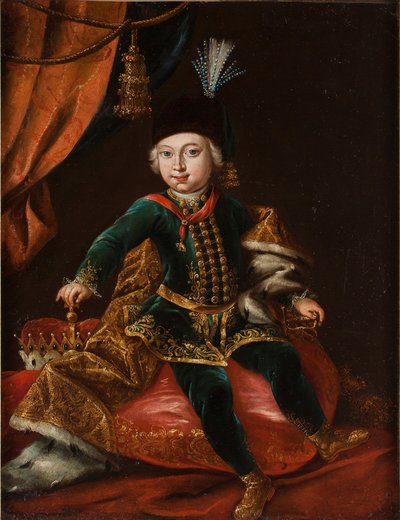 Retrato del Emperador José II 1741-1790 como niño de Martin van Meytens the Younger