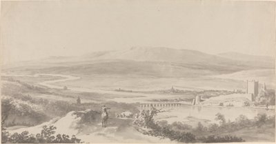 Panorama del Danubio cerca de Grinzing de Martin von Molitor