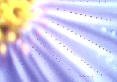 Flor azul de Martina Konitzky