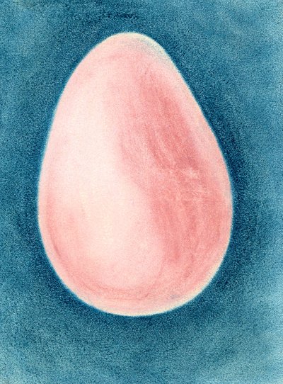 Huevo rosado de Martina Konitzky