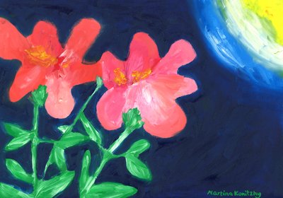 Rosas silvestres de Martina Konitzky