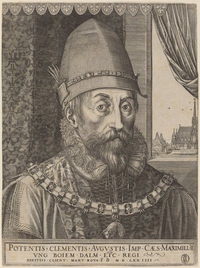 Emperador Maximiliano II de Martino Rota