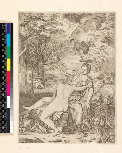 Venus y Adonis de Martino Rota