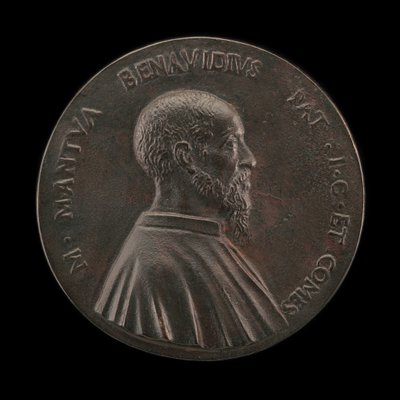 Marco Mantova Benavides, 1489-1582, abogado y coleccionista [anverso] de Martino da Bergamo