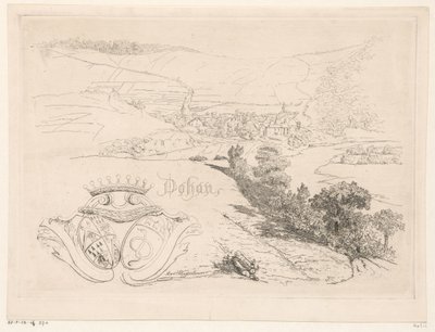 Vista de Dohan Dohan (título sobre el objeto) de Martinus Antonius Kuytenbrouwer jr.