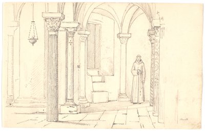 Cripta de la catedral, Otranto de Martinus Rørbye