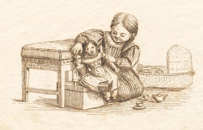 Ilustración para "Halvhundrede Fabler for Børn" de Hey de Martinus Rørbye