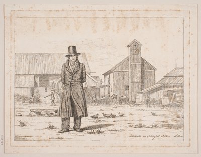 Peter Collet, de la fundición de cobre de Buskerud, en Noruega de Martinus Rørbye