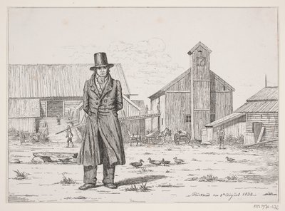 Peter Collet en las minas de cobre de Buskerud, Noruega de Martinus Rørbye