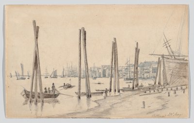 La costa de Altona vista desde el este de Martinus Rørbye