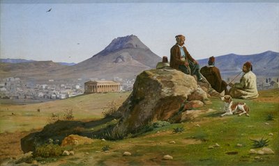 Vista de Atenas desde el suroeste de Martinus Rorbye