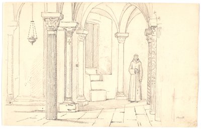 Cripta de la catedral, Otranto de Martinus Rørbye