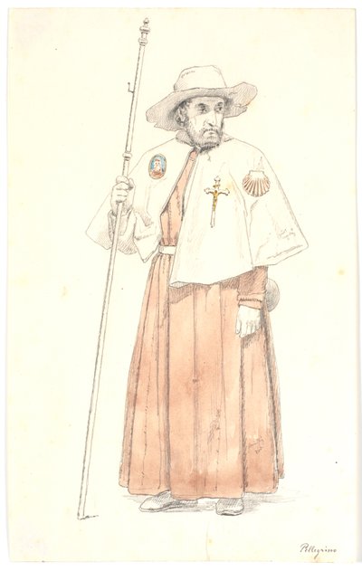 Un peregrino de Martinus Rørbye