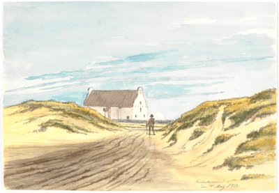 La antigua iglesia de Frederikshavn de Martinus Rørbye