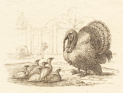 Ilustración para "Cincuenta fábulas para niños" de Hey de Martinus Rørbye
