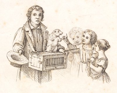 Ilustración para "Cincuenta fábulas para niños" de Hey de Martinus Rørbye