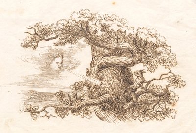 Ilustración para "Cincuenta fábulas para niños" de Hey de Martinus Rørbye