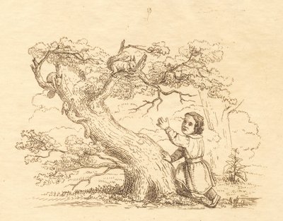 Ilustración para "Cincuenta fábulas para niños" de Hey de Martinus Rørbye