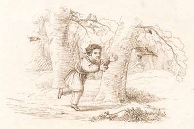 Ilustración para "Cincuenta fábulas para niños" de Hey de Martinus Rørbye