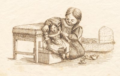 Ilustración para "Halvhundrede Fabler for Børn" de Hey de Martinus Rørbye