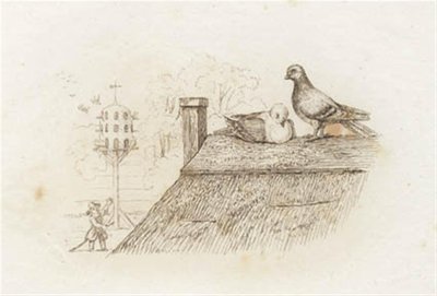Ilustración para "Cincuenta fábulas para niños" de Hey de Martinus Rørbye