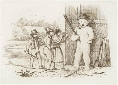 Ilustración para "Cincuenta fábulas para niños" de Hey de Martinus Rørbye