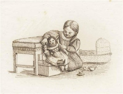 Ilustración para "Cincuenta fábulas para niños" de Hey de Martinus Rørbye