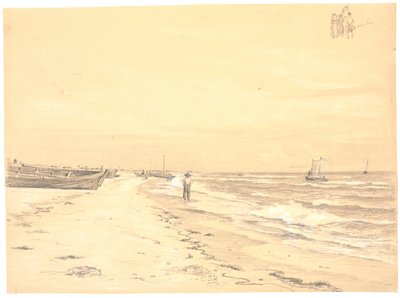 Parte de Sønderstrand, Skagen de Martinus Rørbye