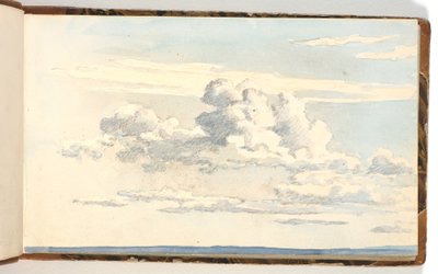 Estudio del cielo de Martinus Rørbye