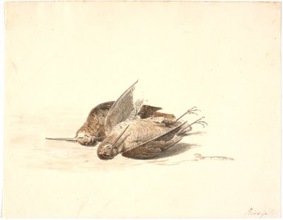 Dos cestas muertas de Martinus Rørbye