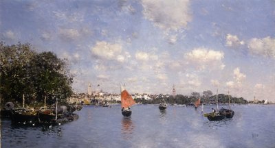 Una vista veneciana de Martín Rico y Ortega