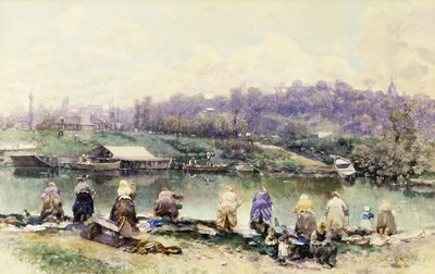 Las Lavanderas de Martín Rico y Ortega
