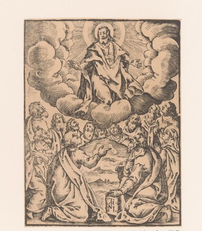 Día de la Ascensión Vida de Cristo, evangelistas y santos (título de la serie) de Marx Anton Hannas