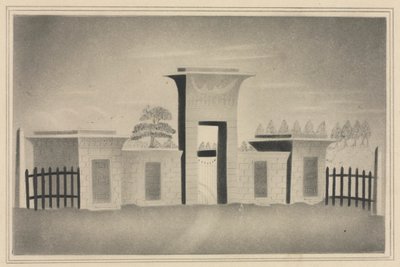 La puerta de Mount Auburn, cerca de Boston de Mary Altha Nims