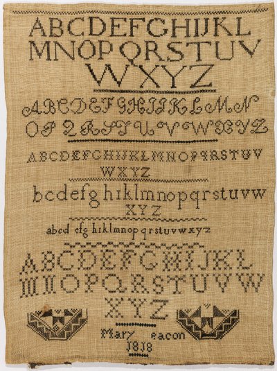 Muestrario de Mary Beacon