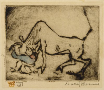Bull-Dogging de Mary Bonner