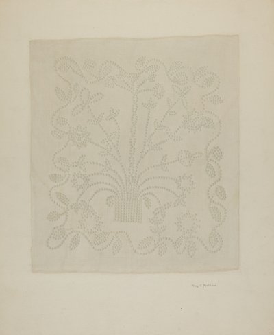 Lino tejido a mano de Mary C. Davidson