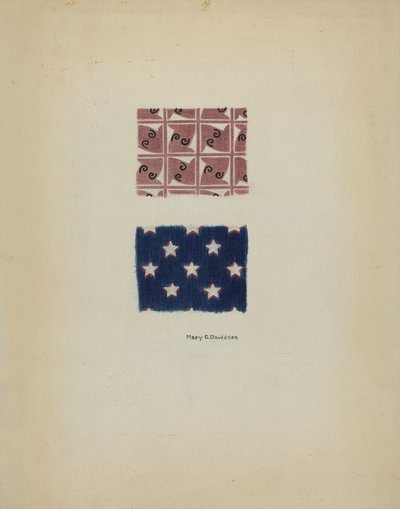 Muestras impresas de Mary C. Davidson
