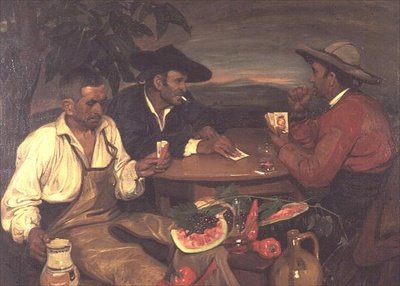 Jugadores de cartas de Mary Cameron