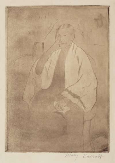Retrato de la Madre del Artista de Mary Cassatt