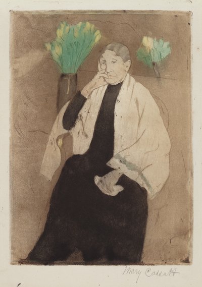 Retrato de la madre del artista de Mary Cassatt