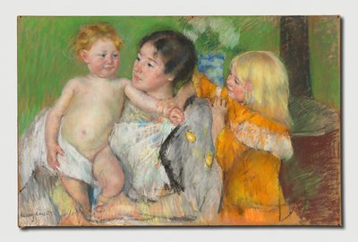 Después del baño de Mary Cassatt