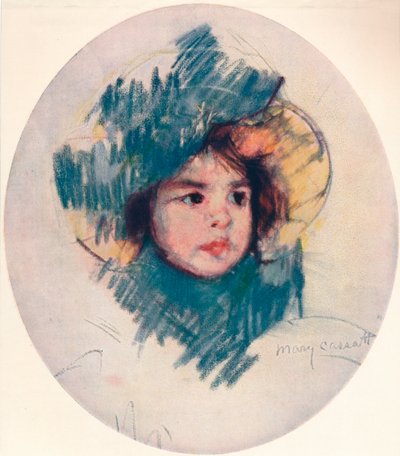Cabeza de niño, c. 1902, c. 1932 de Mary Cassatt