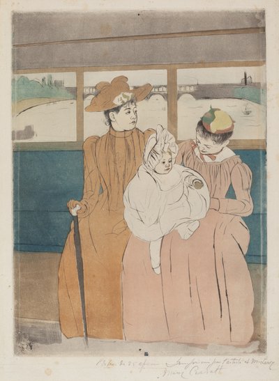 En el ómnibus de Mary Cassatt
