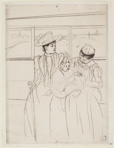 En el ómnibus de Mary Cassatt