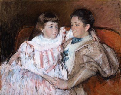 Louisine Havemeyer y su Hija Electra de Mary Cassatt