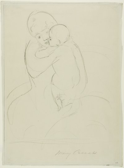 Caricia maternal de Mary Cassatt